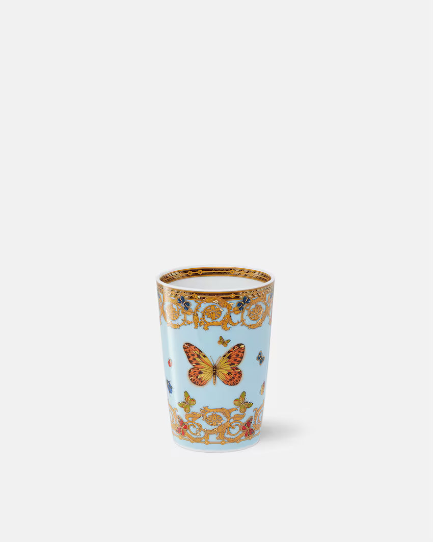 ROSENTHAL VERSACE - Le Jardin de Versace Mug senza manico - Conico - Ø 7,6 cm - h 11,7 cm - 0,390 l - Porcellana