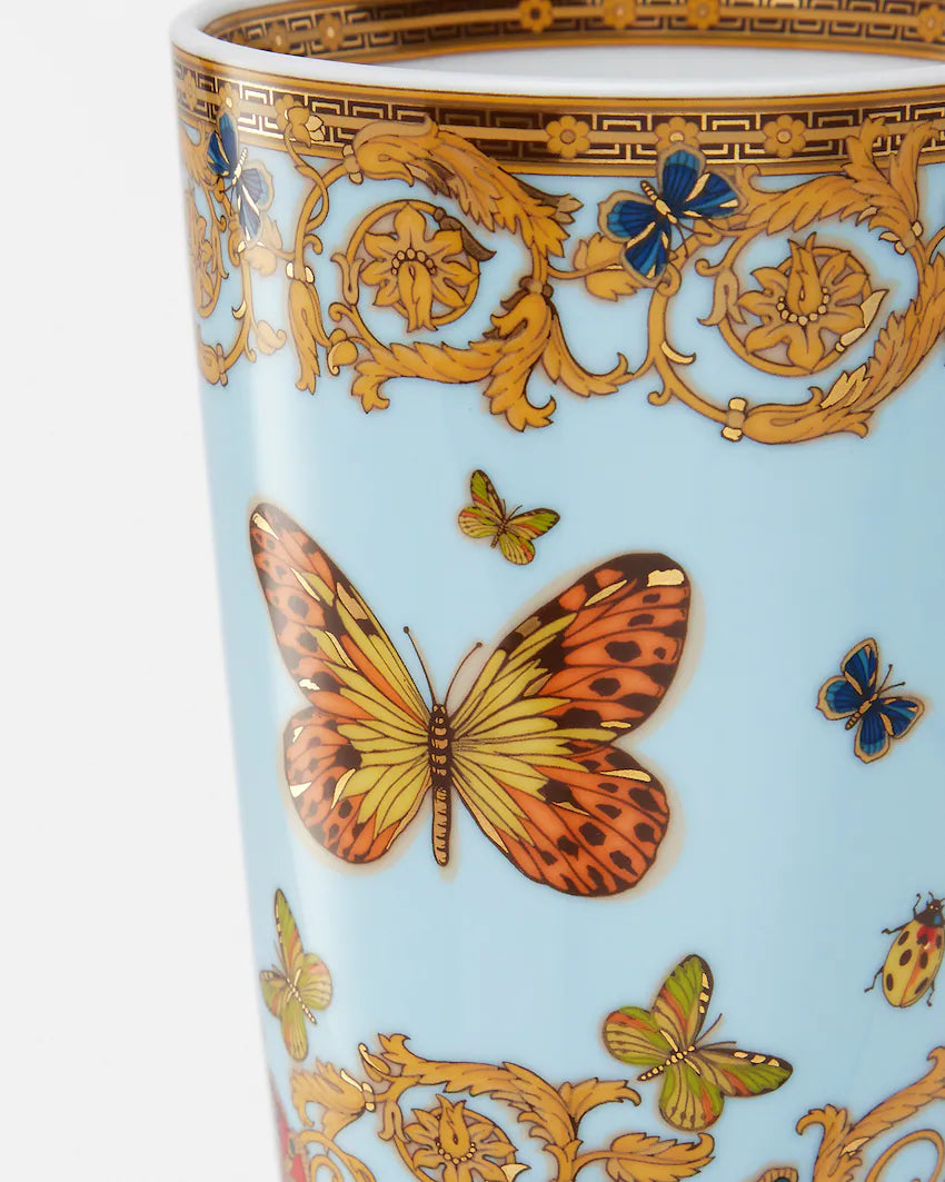 ROSENTHAL VERSACE - Le Jardin de Versace Mug senza manico - Conico - Ø 7,6 cm - h 11,7 cm - 0,390 l - Porcellana