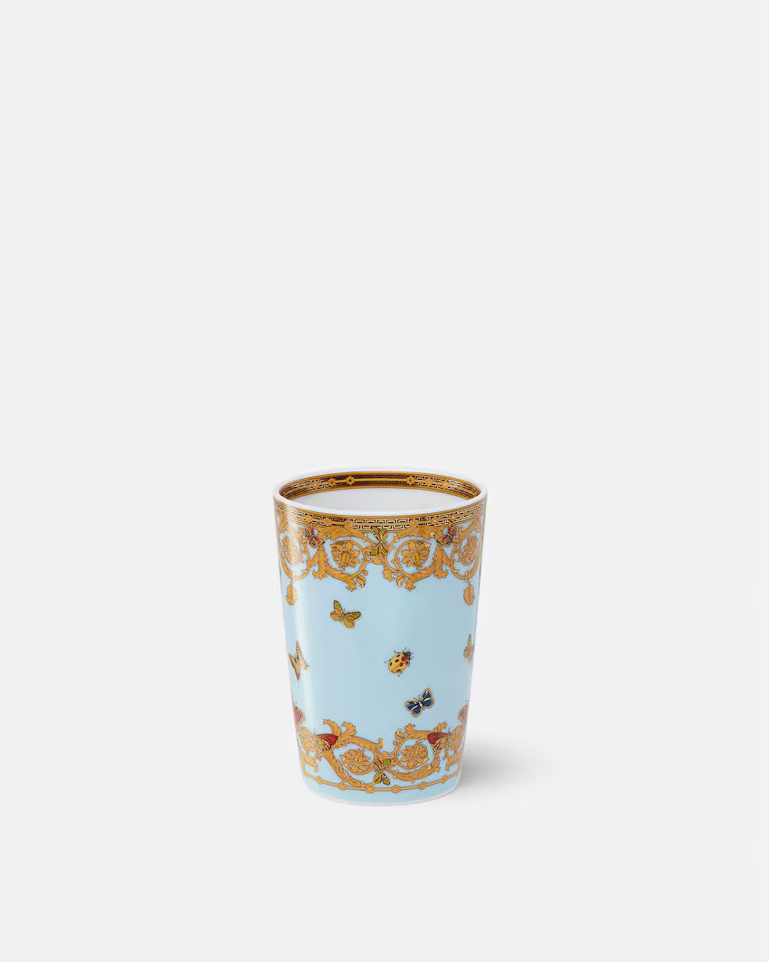 ROSENTHAL VERSACE - Le Jardin de Versace Mug senza manico - Conico - Ø 7,6 cm - h 11,7 cm - 0,390 l - Porcellana