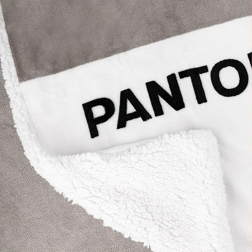 PANTONE LIVING-PLAID DOPPIO STRATO 130x160 CM OPAL GREY