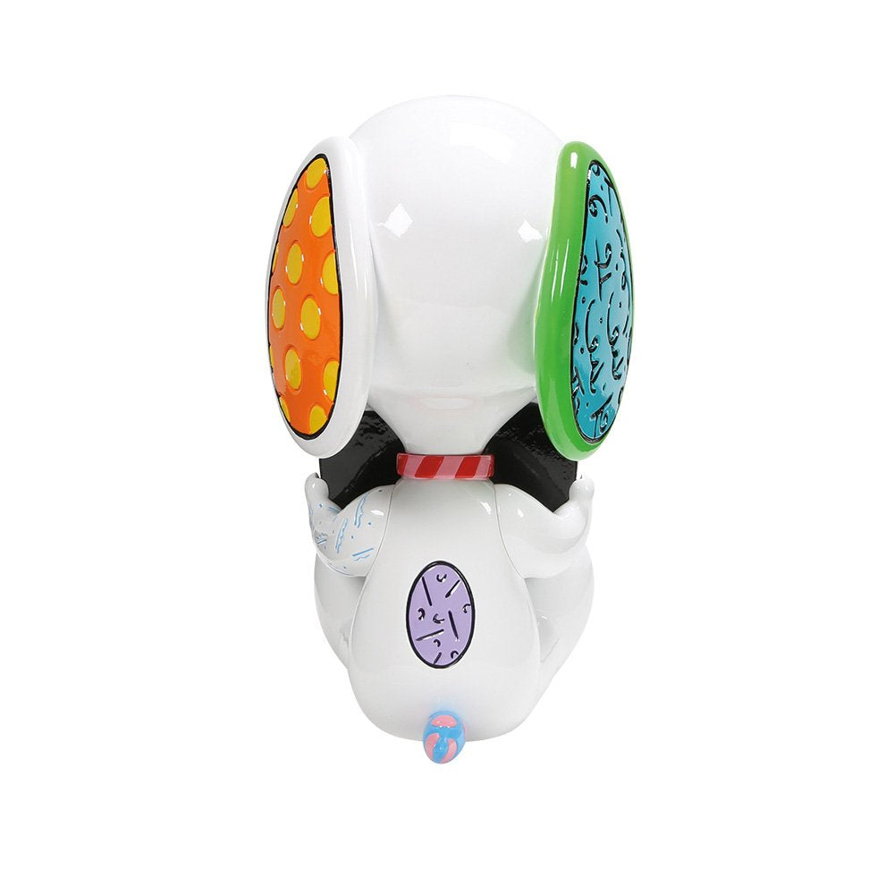 JIM SHORE BRITTO SNOOPY STATUE WITH BRITTO HEART