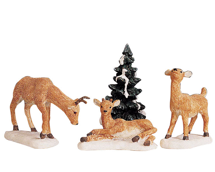 DAD AND FAWNS, SET OF 4 92299-AA