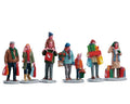HOLIDAY SHOPPERS, SET OF 6 92683-AA