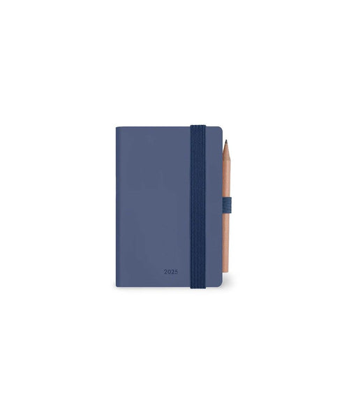12-MONTH DIARY - 2025 - MINI 2-DAY DIARY - BLUEBERRY