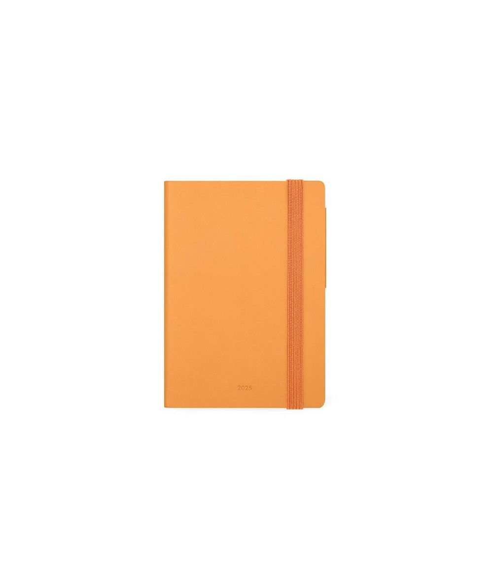 12-MONTH DIARY - 2025 - SMALL DAILY DIARY - APRICOT CRUSH