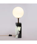 LAMPADA DA TAVOLO A LED IN PORCELLANA "TP" Cm.24 h.70-TWO OF SPADES