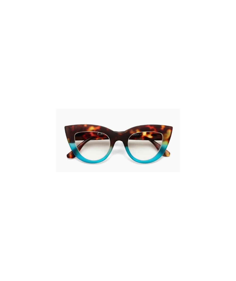 Occhiale da lettura CLAUDIA Col. Havana\Blue 3.00