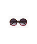 Occhiale da sole Tondo - Col. Havana\Pink- Lens: Black Gradient
