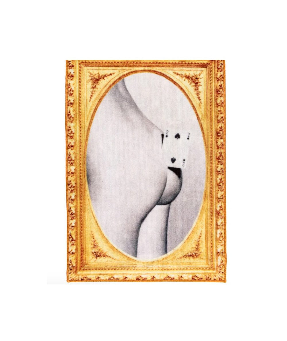TAPPETO BAGNO "TOILETPAPER HOME" CM 60 90 - TWO OF SPADES