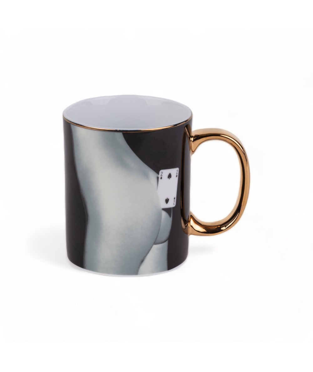 TAZZA IN PORCELLANA "TOILETPAPER HOME"  - SPADES