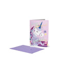 BIGLIETTO DI AUGURI 11,5x17 - UNICORN
