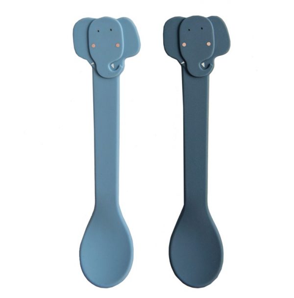 TRIXIE - Silicone Spoon 2-Pack - Mrs. Elephant