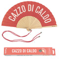 Fisura - Ventaglio "Cazzo di caldo" rosso