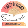 Fisura Ventaglio "Cazzo di caldo" sunset gradient