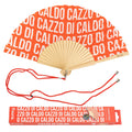 Fisura Ventaglio "Cazzo di caldo" red pattern