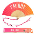 Fisura Ventaglio "I'm hot" rosa/arancio