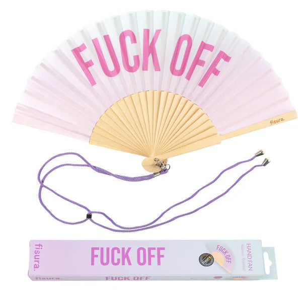 Fisura Ventaglio "Fuck Off" gradient