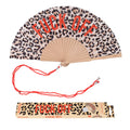 Fisura Ventaglio "fuck off" leopardato