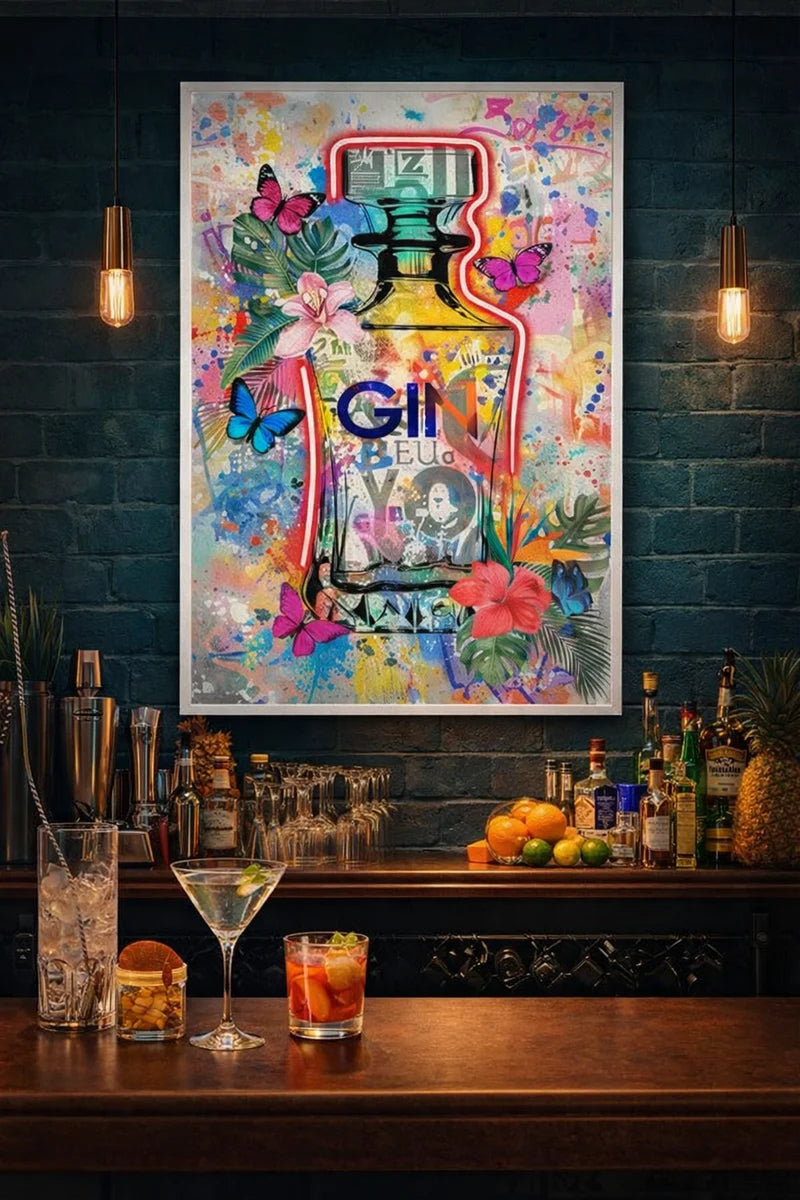 Palais Royal Quadro LED Gin 60x90 cm