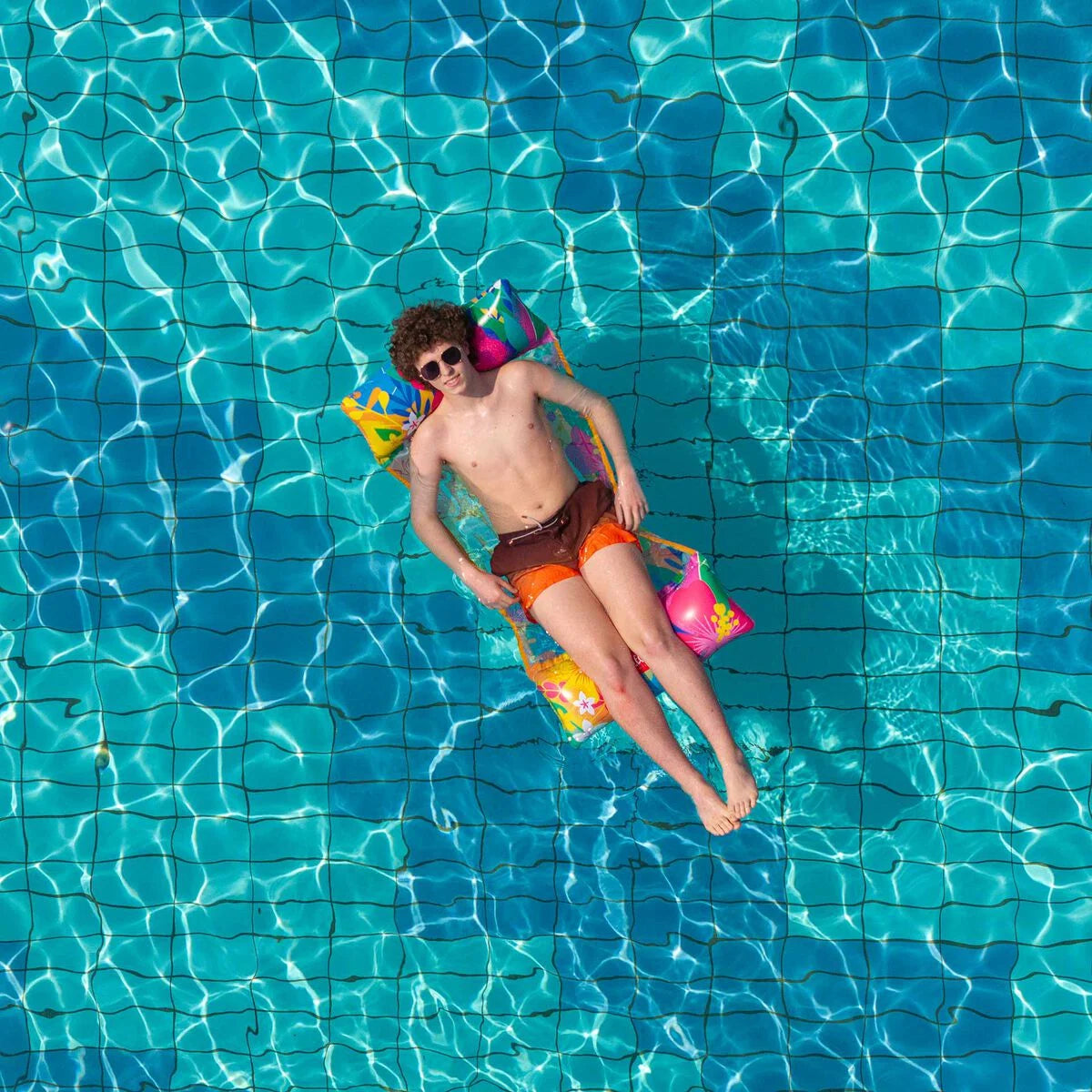 LEGAMI Amaca Gonfiabile da Piscina – Tropicana Dream
