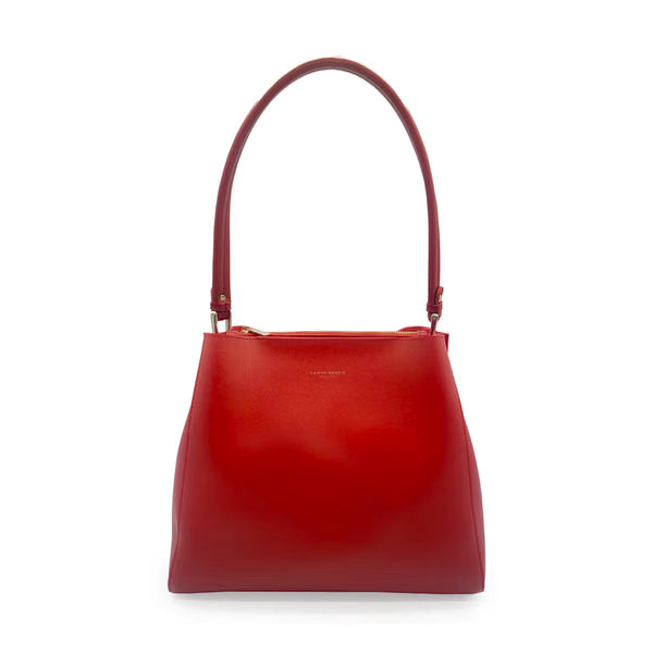 CAMPO MARZIO - Borsa a tracolla MIRANDA SHOULDER BAG CHERRY RED