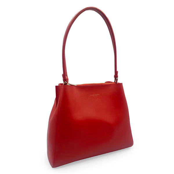 CAMPO MARZIO - Borsa a tracolla MIRANDA SHOULDER BAG CHERRY RED
