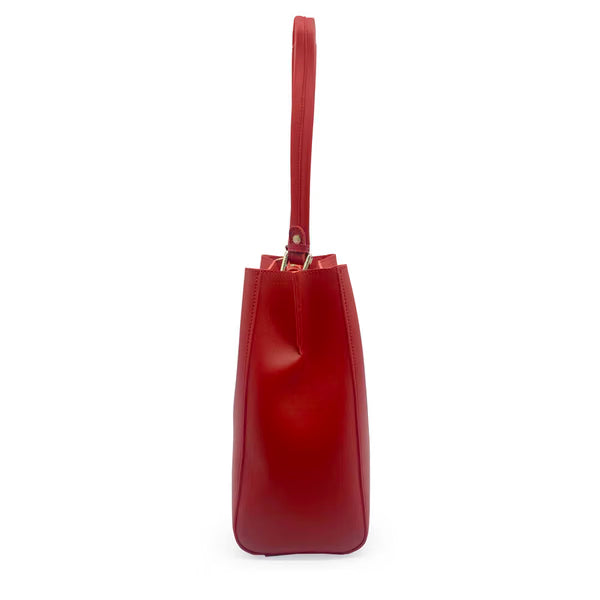 CAMPO MARZIO - Borsa a tracolla MIRANDA SHOULDER BAG CHERRY RED