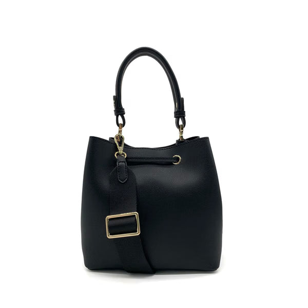 CAMPO MARZIO - Natalia Chic Bucket Bag Black