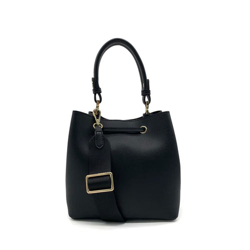 CAMPO MARZIO - Natalia Chic Bucket Bag Black