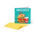 LEGAMI - Biglietto di Auguri 7x7 Burger – Legami
