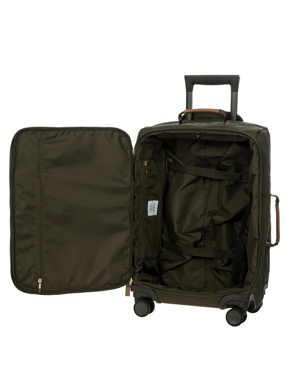 Bric's - Trolley Cabina X-Collection Bric's – Tessuto Riciclato, 4 Ruote, Rigido
