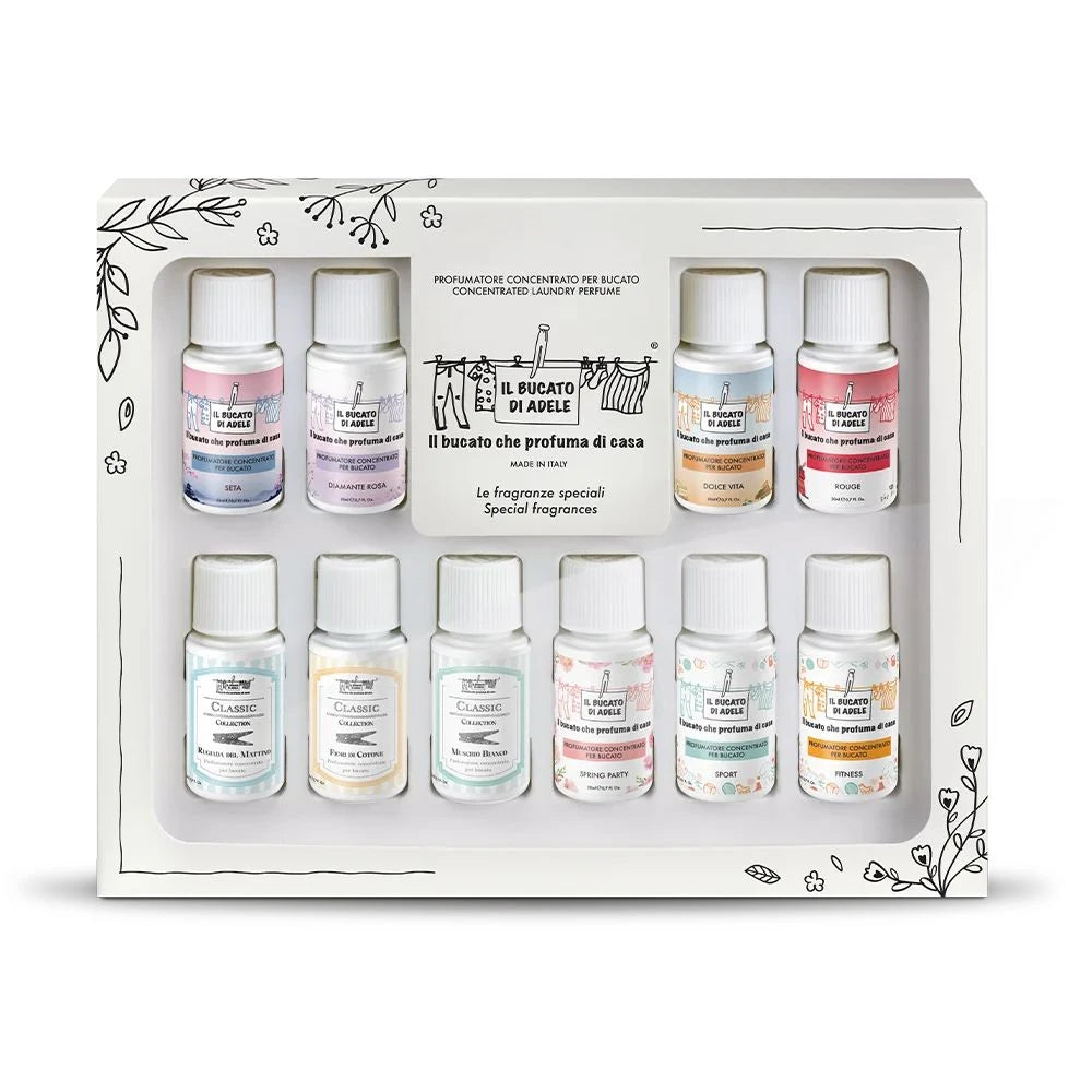 Il Bucato di Adele Cofanetto Fragranze Speciali 10x20 ml