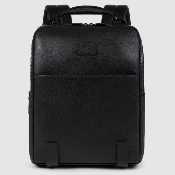 Piquadro Zaino Uomo Sottile in Pelle Porta PC 15,6" e iPad® con Antifurto | CA4818MOS