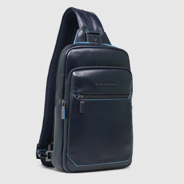 Piquadro Monospalla Uomo in Pelle Portabile a Zaino con Protezione RFID | CA6589B2