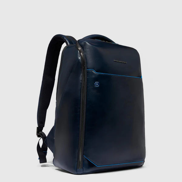 Piquadro Zaino Uomo in Pelle Porta PC 14" e iPad® Personalizzabile con Antifurto | CA6591B2