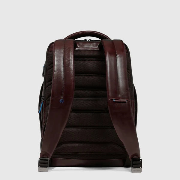 Piquadro Zaino Uomo in Pelle Porta PC 14" e iPad® Personalizzabile con Antifurto | CA6591B2