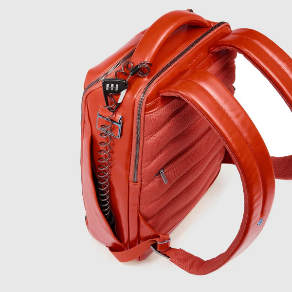 Piquadro Zaino Uomo in Pelle Porta PC 14" e iPad® Personalizzabile con Antifurto | CA6591B2