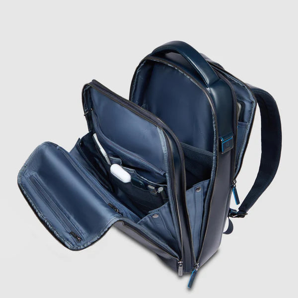 Piquadro Zaino da Viaggio Uomo in Pelle Porta PC 15,6" e iPad® Pro 13" Personalizzabile | CA6817B2