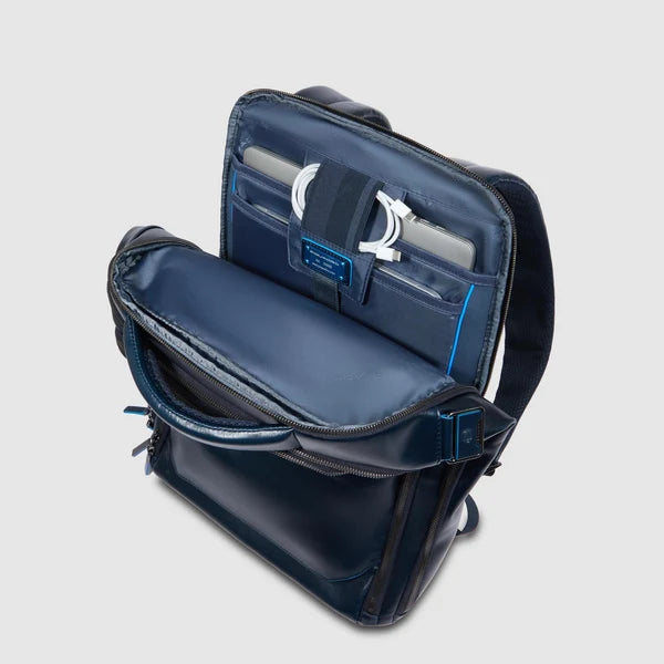Piquadro Zaino da Viaggio Uomo in Pelle Porta PC 15,6" e iPad® Pro 13" Personalizzabile | CA6817B2