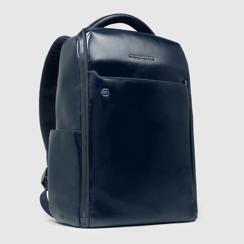 Piquadro Zaino da Viaggio Fast-Check in Pelle Porta PC 14" e iPad® Personalizzabile | CA6858B2