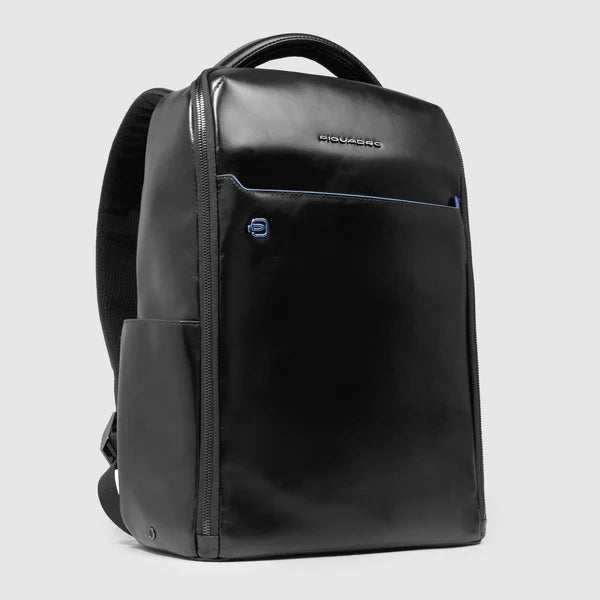Piquadro Zaino da Viaggio Fast-Check in Pelle Porta PC 14" e iPad® Personalizzabile | CA6858B2