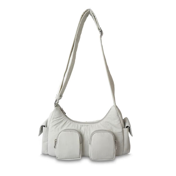 CAMPO MARZIO - ANDREA SHOULDER BAG LIGHT GREY