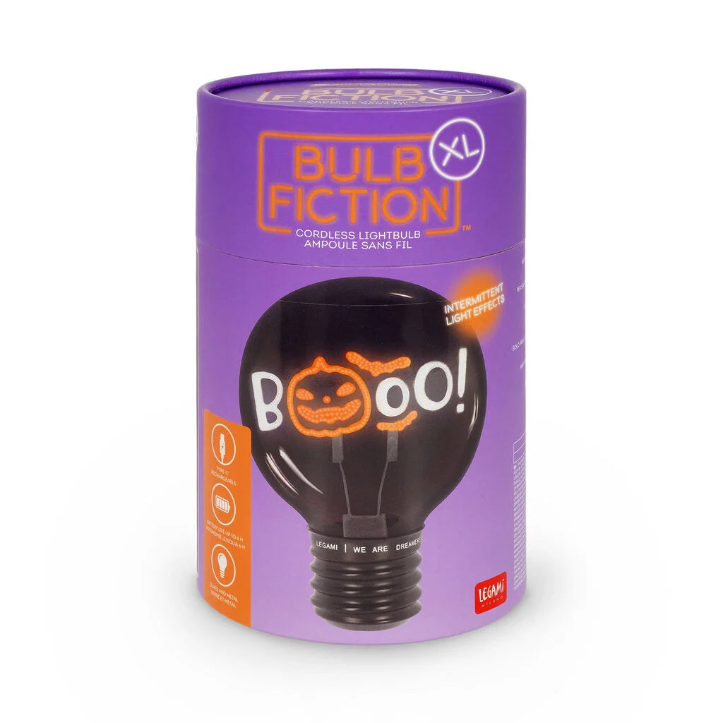 Legami Halloween - Lampada da Tavolo a Forma di Lampadina XL - Bulb Fiction