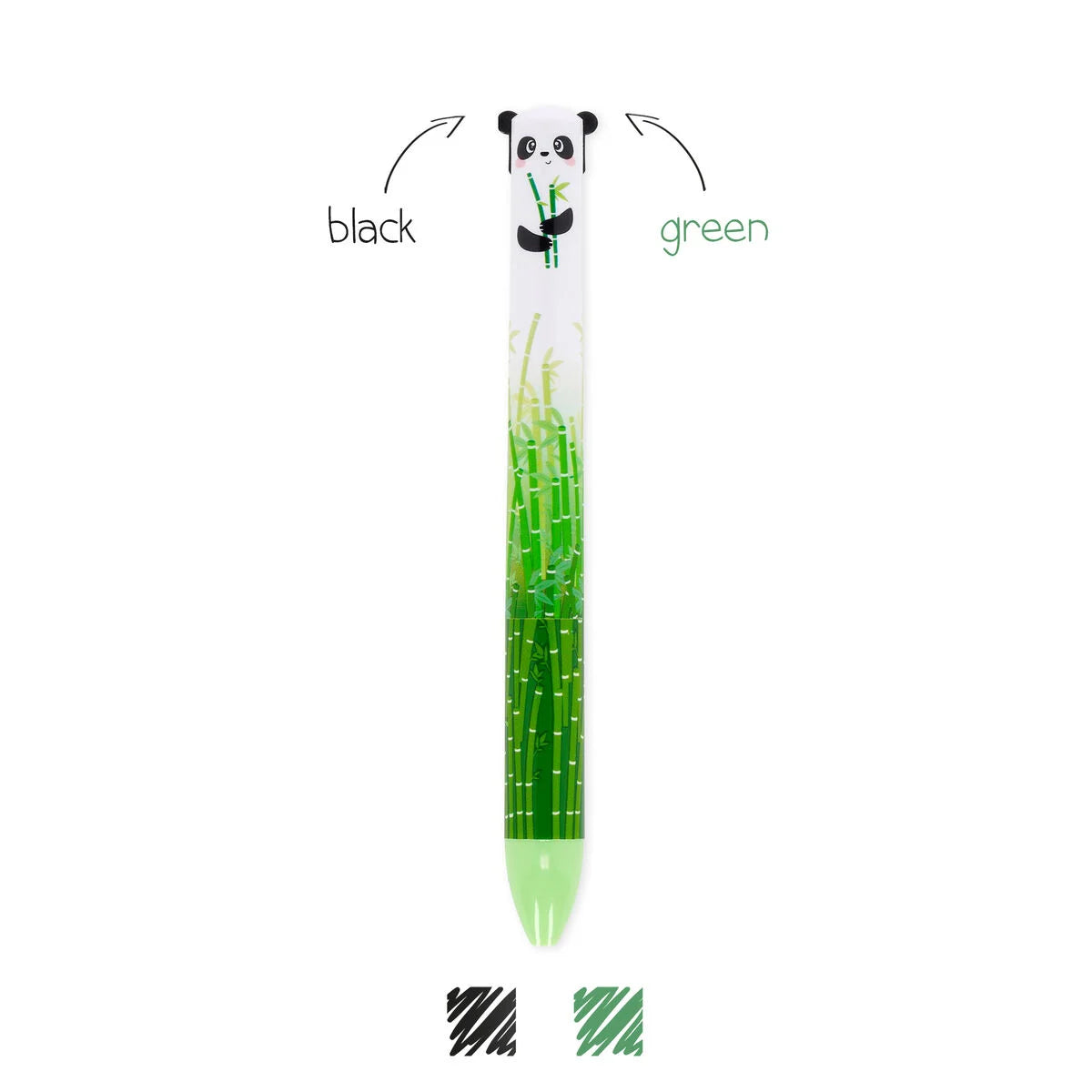 LEGAMI Penna a Sfera Due Colori Panda - Click&Clack