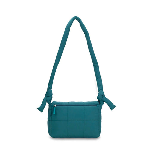 CAMPO MARZIO - Borsa Morbida con Patta e Tracolla SNOW CROSSBODY BAG PETROL BLUE