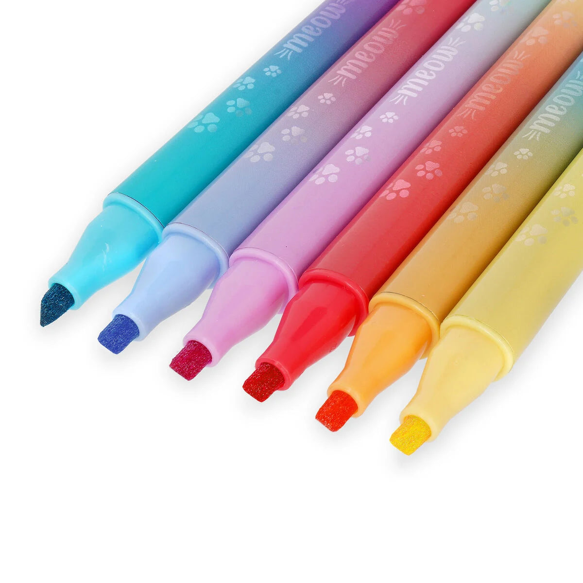 LEGAMI - Meow - Set di 6 Pennarelli Doppia Punta Sovrascrivibili