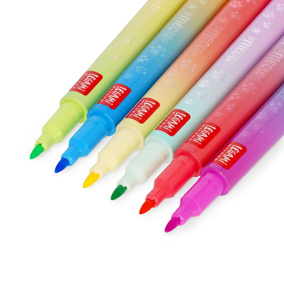 LEGAMI - Meow - Set di 6 Pennarelli Doppia Punta Sovrascrivibili