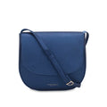CAMPO MARZIO - Kym Saddle Bag Black - Lapis Blue