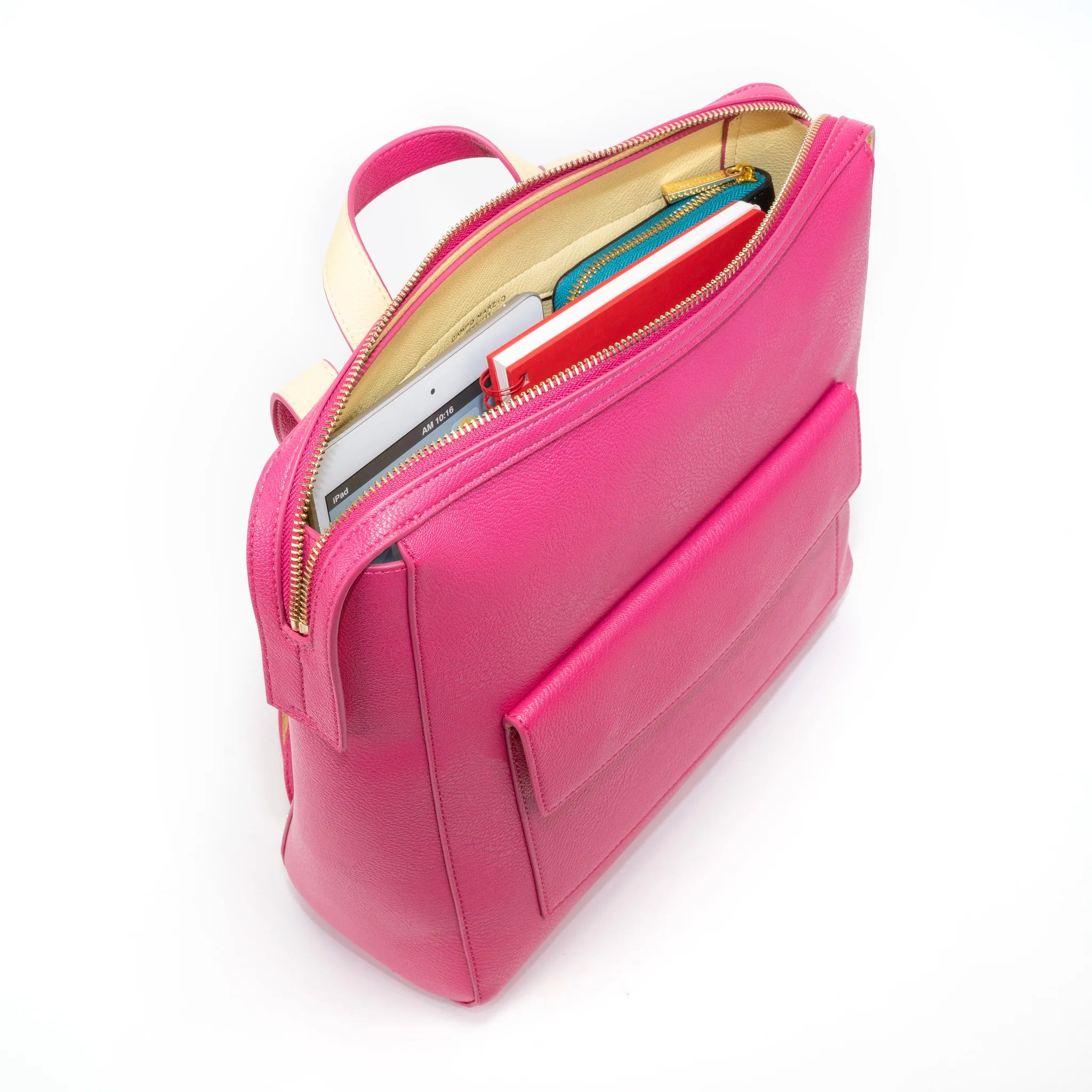 CAMPO MARZIO - Borsa Convertibile 3 in 1 SHARON BACKPACK BAG FUCHSIA