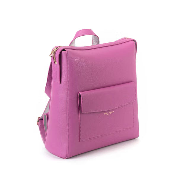 Campo Marzio - Borsa 3 in 1 – A Mano, Tracolla e Zainetto Sharon backpack pink/silver